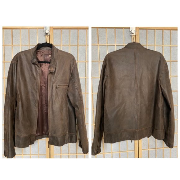 Prototype Other - Prototype Brown Leather Jacket. Made in Argentina